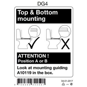 Pressalit Projecta Solid Pro 1001011-DG4925 WC-Sitze ohne Deckel weiß polygiene