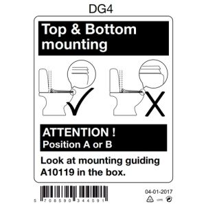 Pressalit Projecta Solid Pro 1003011-DG4925 WC-Sitze ohne Deckel weiß polygiene