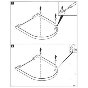 Villeroy en Boch Amadea 92209500 puffert rund