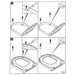 Villeroy en Boch Architectura - Architectura Vita - Hommage - Subway 92209700 Puffer rund und oval