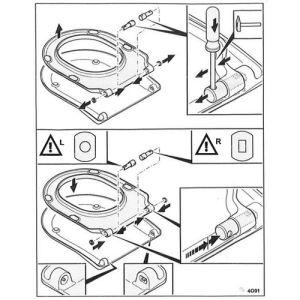 Villeroy en Boch Architectura - Legato - Venticello 92243500 Dämpfungsgarnitur mit sanfter Schließung für. WC-Sitze