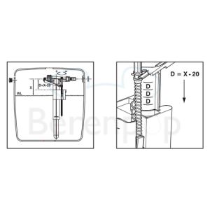 Wisa 8035432783 hydraulic float valve