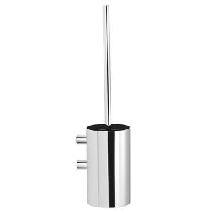 Pressalit Choice Q10850 toilet brush holder for wall mounting shiny steel