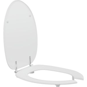 Pressalit Dania non contact R38000-D92999 toilet seat with cover white
