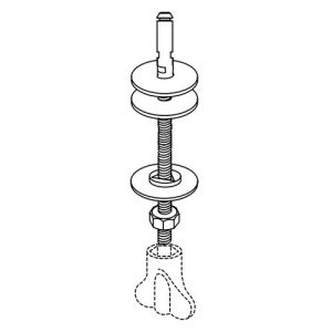 Pressalit 300+ 760000-DA7999 toilet seat with cover white
