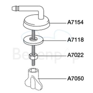 Pressalit WC-Sitze Code 778000-DD8999 mit Deckel weiß