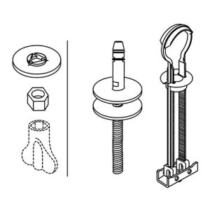 Pressalit Plan 780000-D98999 toilet seat with cover white