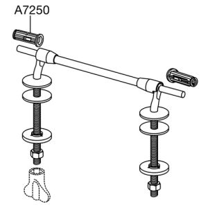 Pressalit Projecta 53111-BY3999 WC-Sitze ohne Deckel schwarz polygiene