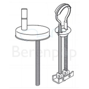 Pressalit Sway D 934001-BL6999 WC-Sitze mit Deckel schwarz