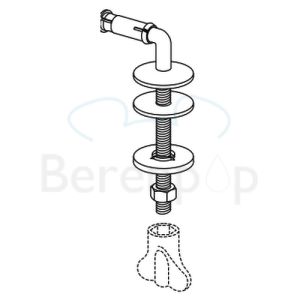 Villeroy en Boch Hommage 99266100 WC-Sitze mit Deckel Nussbaum gebeizt