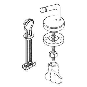 Pressalit Objecta Pro 989011-DH4999 WC-Sitze ohne Deckel weiß polygiene