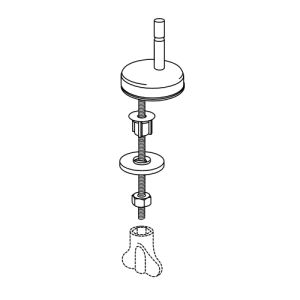 Pressalit Sway Uni 970001-D05999 WC-Sitze mit Deckel schwarz