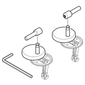 Villeroy en Boch (Omnia) Architectura 98M9D101 WC-Sitze mit Deckel weiß