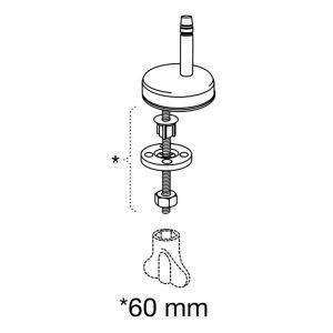 Pressalit Basic Line - D300 1102000-D5999913 WC-Sitze mit Deckel weiß