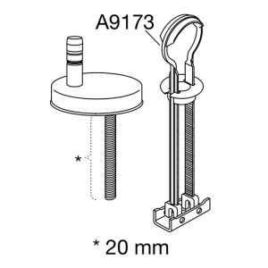 Pressalit Comfort D2 1050011-DK3999 WC-Sitze mit Deckel weiß polygiene