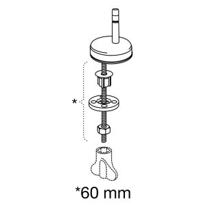 Pressalit Inspira Uni 1074000-D05999 WC-Sitze mit Deckel weiß
