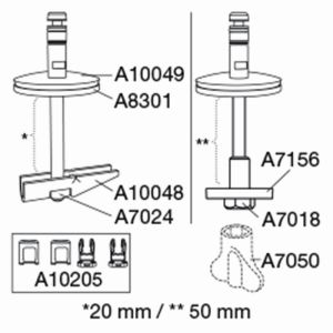 Pressalit Project 300 Pro 1194011-DH9999 toiletzitting met deksel wit