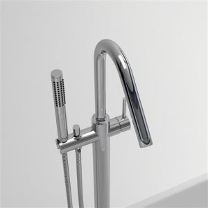 Clou Xo CL060400729 type 7 freestanding bath faucet with hand shower chrome