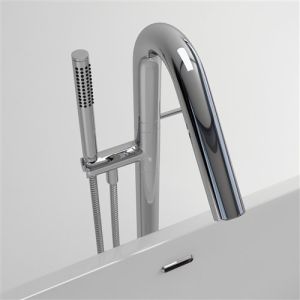 Clou Xo CL060400829 type 8 freestanding bath faucet with hand shower chrome