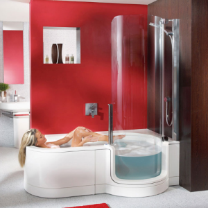 Artweger Twinline 1 TLZ203 lekstrip scharnierzijde