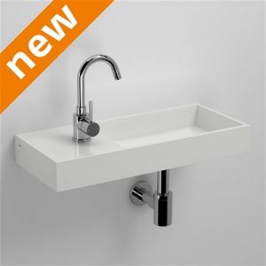 Clou Mini Wash Me Plus CL0308234 mineral marble fountain 56cm white