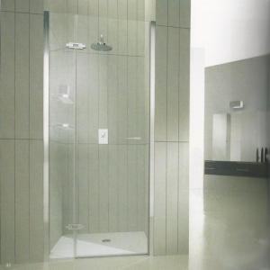 Inda Drehtür Electra 7000 RBGVS1500 dichtes Profil für mit festem Element für Nische, links, 200cm