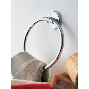 Inda Colorella A2316TCR Handtuchring chrom