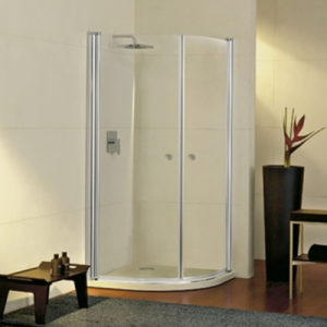 PDPlan Cristal C906 set lekstrippen 61.3cm inclusief 4 hoekjes voor kwartronde douche 90x90cm