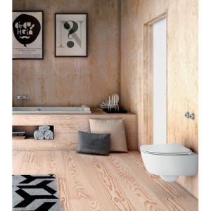 Pressalit Sway D 934000-BL6999 WC-Sitze mit Deckel weiß