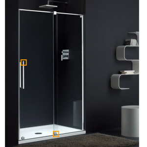 Provex S-Lite 1270SA00F Entwässerungsstreifen, transparent, für Glasdicke 6mm