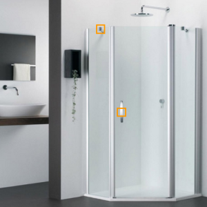 Provex 1200SA00F Drainageleiste 90cm, 4mm hoch, transparent, für Glasstärke 6mm *nicht mehr lieferbar*