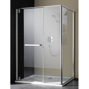 Koralle S550 S8L43720 ( L43720 ) ( 2537332 ) complete strip set for swing door with fixed glass part in niche or with fixed wall