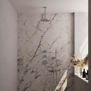 Brauer Carving 5-CE-101 thermostatic concealed rain shower SET 05 chrome