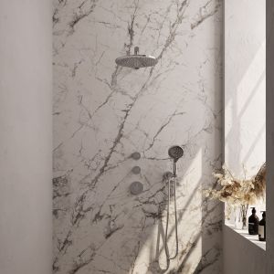 Brauer Carving 5-CE-104 thermostatic concealed rain shower SET 08 chrome