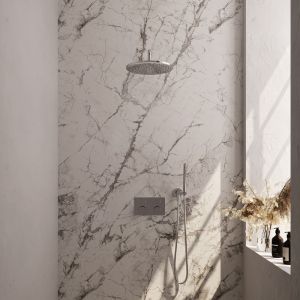 Brauer Carving 5-CE-187 thermostatic concealed rain shower with push buttons SET 52 chrome