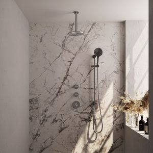 Brauer Edition 5-NG-037 thermostatic concealed rain shower SET 23 stainless steel brushed PVD