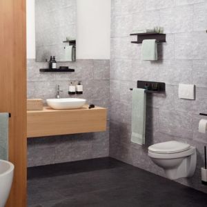 Haceka Aline 1208662 Gästehandtuchhalter 25cm mattschwarz