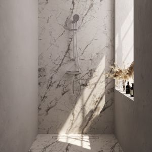 Brauer Carving 5-CE-086-2 surface-mounted shower thermostatic valve SET 02 chrome