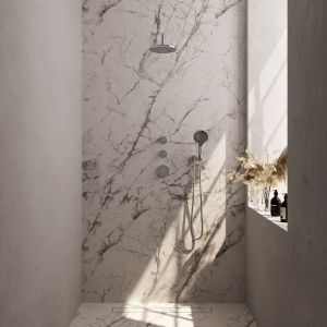 Brauer Carving 5-CE-105 thermostatic concealed rain shower SET 09 chrome