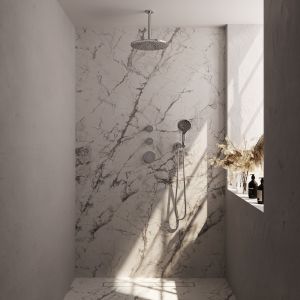 Brauer Carving 5-CE-108 thermostatic concealed rain shower SET 12 chrome