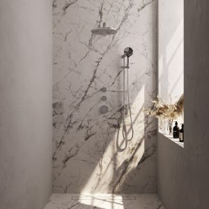 Brauer Carving 5-CE-116 thermostatic concealed rain shower SET 20 chrome