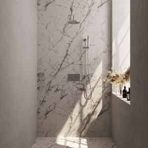 Brauer Carving 5-CE-198 thermostatic concealed rain shower with push buttons SET 63 chrome