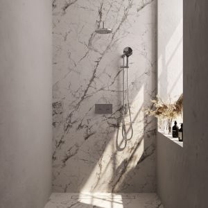 Brauer Carving 5-CE-204 thermostatic concealed rain shower with push buttons SET 69 chrome