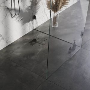 Brauer DR-MRF120NG douchegoot met multifunctioneel rooster en flens 7 x 120cm RVS geborsteld