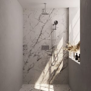 Brauer Edition 5-CE-182 thermostatic concealed rain shower with push buttons SET 71 chrome