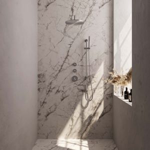 Brauer Edition 5-NG-079 thermostatic concealed rain shower SET 16 stainless steel brushed PVD