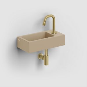 Clou Flush 3 CL0334030 ceramic fountain 36cm matte mustard