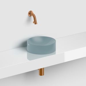 Clou Vale CL0338164 fountain 22cm matte blue ceramic