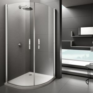 Provex 1203SA00F drainage strip 90cm, 4mm high, transparent, for glass thickness 6mm