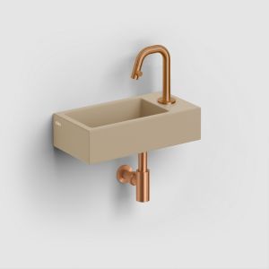 Clou Flush 3 CL0334030 ceramic fountain 36cm matte mustard